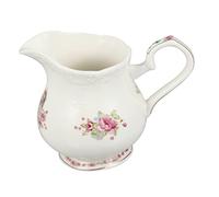 Mikinona Ceramic Milk Jug Easy to Wash for Coffee and Sauce with Handle Coffee Cup Multi-Functional Creative Elegant Milk Can Suitable for Home and Restaurant Use