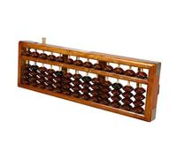 Mikinona Chinese Abacus for Math Learning 13-row Wooden Abacus Educational Counting Tool for Children and Adults Home and School Use