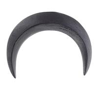 Mikinona Chinese Hair Pin Wooden Headdress Ornament Styling Hair Stick Easy Bun Holder Black Large Moon Shape