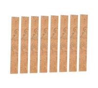 Mikinona Clarinet Neck Cork Replacement Pads for Enhanced Playing Comfort and Easy Maintenance 8pcs Made of Sturdy Cork Material Suitable for Daily Practice and Professional Concerts