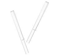 Mikinona Clear Acrylic Music Stand Clips for Sheet Music Page Holders for Secure Sheet Fixing for Easy Reading and Portable Use