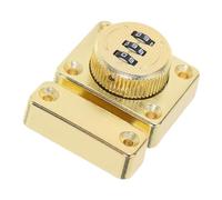 Mikinona Code Security Lock Cabinet Door Combination Lock Password Golden