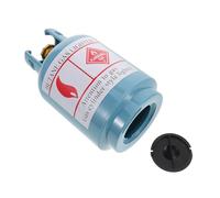 Mikinona Coin Storage Jar Cash Modern Decorative Jar Shape Saving Money Storage Container Home Unbreakable with Large Cute Coin Bank Piggy Bank Sky-blue Abs