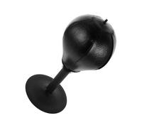 Mikinona Compact Black Desktop Boxing Speed Ball with Suction Cup Base for Stress Relief and Reaction Training Punching Bag for Adults and Space-saving Fitness Accessory for Office and Home