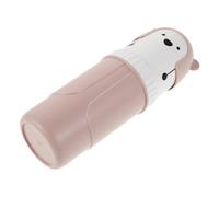 Mikinona Compact Travel Toothbrush Holder Mouthwash Cup Lightweight Container for Business Trips Gym Camping Hiking Stylish