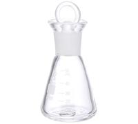 Mikinona Conical Flask and High Temperature Resistance Ml Borosilicate Glass with Uniform Wall Thickness for Chemistry and Life Science Applications Laboratory Use