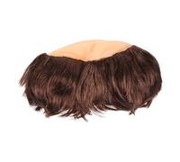 Mikinona Cosplay Monk Wig for Halloween Parties Funny Bald Accessory Suitable for Adults and Cosplay Events Creates Memorable Moments Delicate Design and Comfortable Fit
