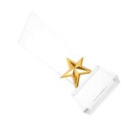 Mikinona Creative Five-star Crystal Trophy Cup for Party Competition and Appreciation Winner Award Plaque for Students Teachers Graduation Sports and Festival Events Celebration