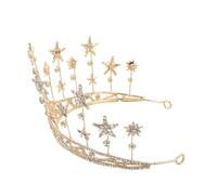 Mikinona Crystal Inlaid Hair Clip Bridal Hair Accessory with Diamonds for Weddings Parties Dances Engagements Womens
