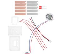Mikinona DIY Fruit Battery Science Kit Educational Orange Lemon Potato Electricity Experiment for Home Teaching and Classroom Physics Science Learning
