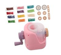 Mikinona DIY Manual Noodle Maker Play with Pretend Clay Extruder Soft Non-Sticky Modeling Dough for Boys and Creative Family Bonding Kitchen Tool