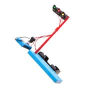 Mikinona DIY Traffic Light Science Assembly Electric Learning Kit Stem Educational Tool for Experiment and Basic Physics Knowledge Development