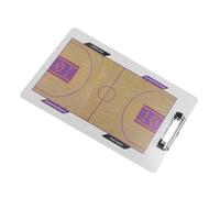 Mikinona Double-sided Basketball Strategy Whiteboard Clipboard Portable Coaching Board Sturdy Dry Erase Surface for Clear Game Communication and Training