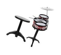 Mikinona Drum Set Kit with Drumsticks Musical Instrument for Early Education Jazz Drum for Brain Development Gift for Boys