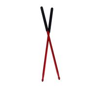 Mikinona Drumsticks and for Drum Stick in Aluminium Alloy Anti-rust Dark Red Strong and Sturdy Practice Accessories Drummer Exercises Drum Pad Practicing
