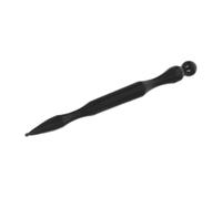 Mikinona Dual-Head Face Acupressure Pen Manual Trigger Point Massager Tool for Full Body Deep Tissue Massage and Facial Reflexology Portable Ox Horn Self-Massage Stick for Muscle Tension