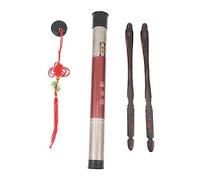 Mikinona Dulcimer Bird-type Hammers 1 Set Ebony Dulcimer Practice Hammer with Bucket Accessories for Beginners Black