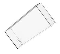 Mikinona Dust Acrylic Game Console Protector Clear Transparent Box for Oled Compact Design with Side Openings for Easy Access and Display Durable Storage