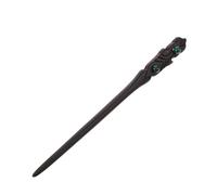 Mikinona Ebony Hair Pin Handmade Carved Hair Stick Elegant Wedding Headdress Daily Use for Vintage Style