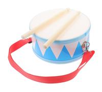 Mikinona Educational Wooden Snare Drum for Double-sided Percussion Instrument Wear-resistant Material Suitable for S Music Learning and Hand-brain Coordination Training