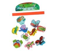 Mikinona Educational Wooden Stacking for Balance Game with Colorful Animal Shapes Cognitive Development and Fine Motor Skills Building Blocks Safe Material for Interactive Play