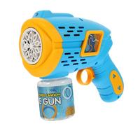 Mikinona Electric Bubble Machine for Adorable Sky Blue Automatic Bubble Blower Use Plastic Maker for S Outdoor Play and Parties