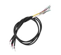Mikinona Electric Guitar Wiring Harness with 4 Core Shielded Pvc 4pcs Easy Installation and Tin-plated Copper Wire and Consistent Transmission Instrument for DIY Repair and Live Shows