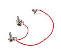 Mikinona Electric Guitar Wiring Kit with Pots Way Switch for Musicians Precision Tone Control and Effortless Integration with Metal Jack for All Guitar Models