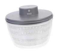 Mikinona Electric Salad Dryer Vegetable Dehydrator Capacity Kitchen Drain Basket Multifunctional Plastic Vegetable Washer for Home and Hotel Use
