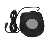 Mikinona Electronic Drum Kick Pedal with 3.5mm Interface Universal Sustain Foot Pedal for Electronic Drum Kit and Digital Piano for Music Performances