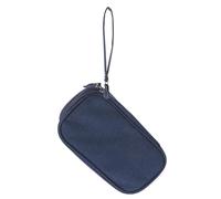 Mikinona Electronic Organizer Travel Case Double-Layered Small Pouch for Earphones and Chargers Efficient Accessory Storage for Travel Essentials