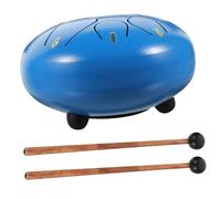 Mikinona Empty Drum Percussion Tongue Drum Portable Ethereal Beginner Practice Hand Instrument for Music Lover