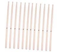 Mikinona Ergonomic Maple Drumsticks 20pcs Practice Pad Drumming Sticks Silent Drumsticks Wooden Drumstick 5a Size Drumstick for Beginners