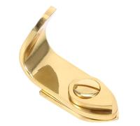 Mikinona Ergonomic Metal Saxophone Thumb Rest for Alto Tenor Soprano Saxophones Fit with Secure Hook Grip Comfortable Support to Reduce Fatigue Easy Installation Accessory