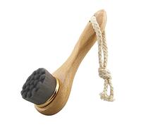Mikinona Facial Cleansing Brush Deep Pore Cleansing Exfoliating Bristle Brush Wooden Handle Face Scrub Tool Random Color