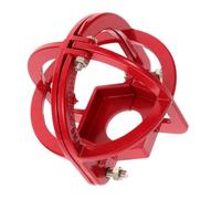 Mikinona Fire Sprinkler Head Protection Cage Red Splash Guard Cover Metal Protective Shield for Residential and Commercial Use Suitable for Fire Safety Installation