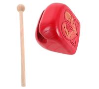 Mikinona Fish Musical Instrument Percussion Clapper Hand Chime Temple Block Kit for Adults Enhance Rhythm Sounds