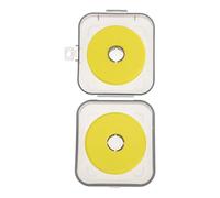 Mikinona Fishing Tackle Box with Dual Spool Holder for Efficient Fishing Line Storage and Leader Organization and Hooks Storage Container with Versatile Double-sided Design