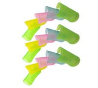Mikinona Flute Film Protective Covers Color Color for Bamboo Flute 15pcs Decorative and Sturdy Supply Accessories Made of Wear-resistant Abs Material with Fresh Light-colored Style