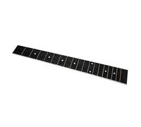 Mikinona Folk Guitar Wooden Fretboard Replacement Ebony Fretboard Blank Acoustic Guitar Accessory