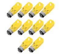 Mikinona Geared Motor 3V-12V for Smart Car with Adjustable Speed and Portable Design Robot DIY Projects 10Pcs