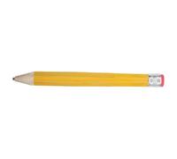 Mikinona Giant Wooden Pencil Large Writing and Drawing Tool Portable Fun Aesthetic Pens for School Parties Cosplay Awards and Creative Art Projects