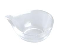 Mikinona Glass Facial Mask Mixing Bowl for Essential Oils 1 Large Diy Stirring Bowl for Beauty Treatments Suitable for Home and Salon Use Ergonomic Design