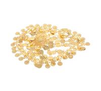 Mikinona Glitter Belly Dancing Cap Elegant Portable Head Chain with Shimmering Coins Sturdy Alloy Hair Accessory for Dance Performances Vintage Style Headdress for Festivals and Costumes