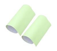 Mikinona Glow in The Dark Vinyl Decal Stickers for DIY Crafts and Phone Cases, Photoluminescent Self-adhesive Film 30x50cm, 2pcs, Multi-purpose Luminous Tape for Car Cups and Safety Signs