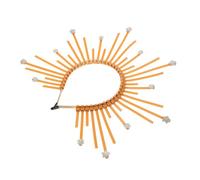 Mikinona Goddess Crown Headband Elegant Decorative Sun Headband Unique Hair Decor Accessory for Women Party Festivals and Cosplay Events