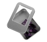 Mikinona Guitar Finger Cots for Right Hand Fingerstyle Guitar Picks Iron Storage Box Includes Purple Celluloid Thumb Pick and Banjo