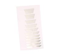 Mikinona Guitar Fretboard Decals Self-adhesive Fret Marker Stickers for Electric and Acoustic Guitars Geometric Pattern for Music Instrument Supplies