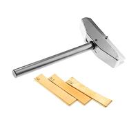 Mikinona Guitar Pins File Tool Bass Repairing Kit Guitar Setup Kit Fret Inserts for Guitarists Diyers