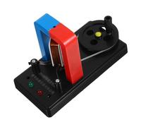 Mikinona Hand Cranked Student Experiment Generator Portable Electricity Apparatus for Physics Science Education Corrosion-resistant Engineering Kit for Home and Classroom Use